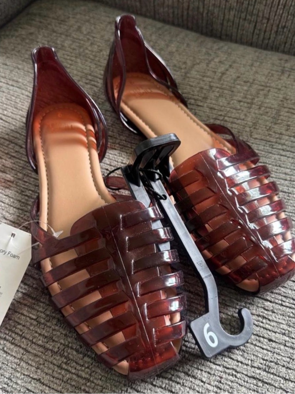 WomenJelly Flat Sandals -
